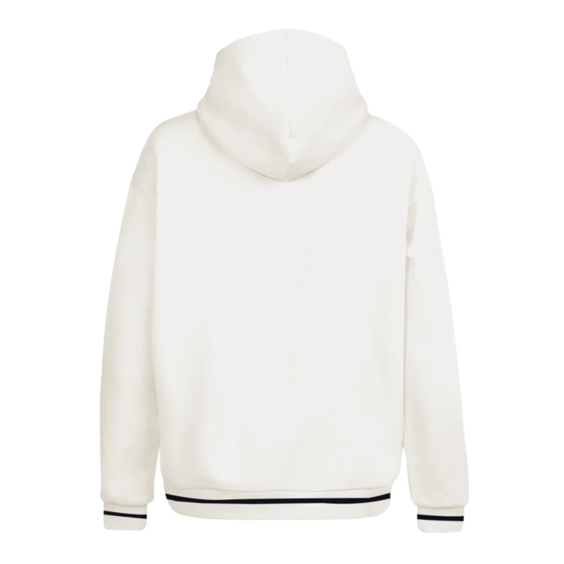 Albatross Foam White Hoodie - Image 2
