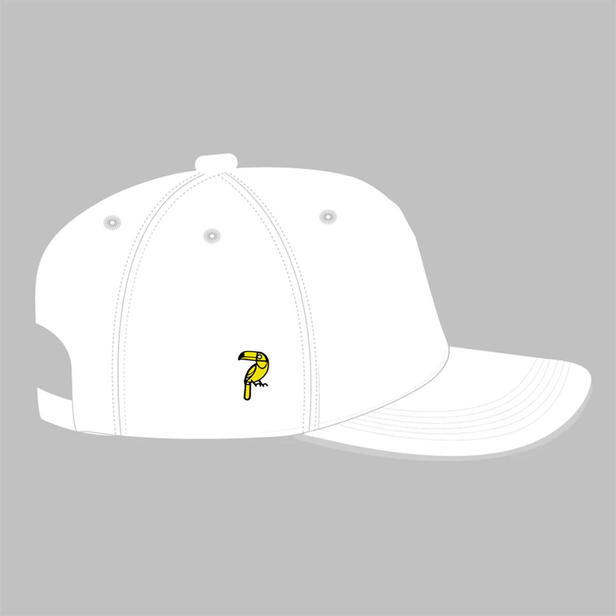 The White Fairway Elite Cap - Image 2