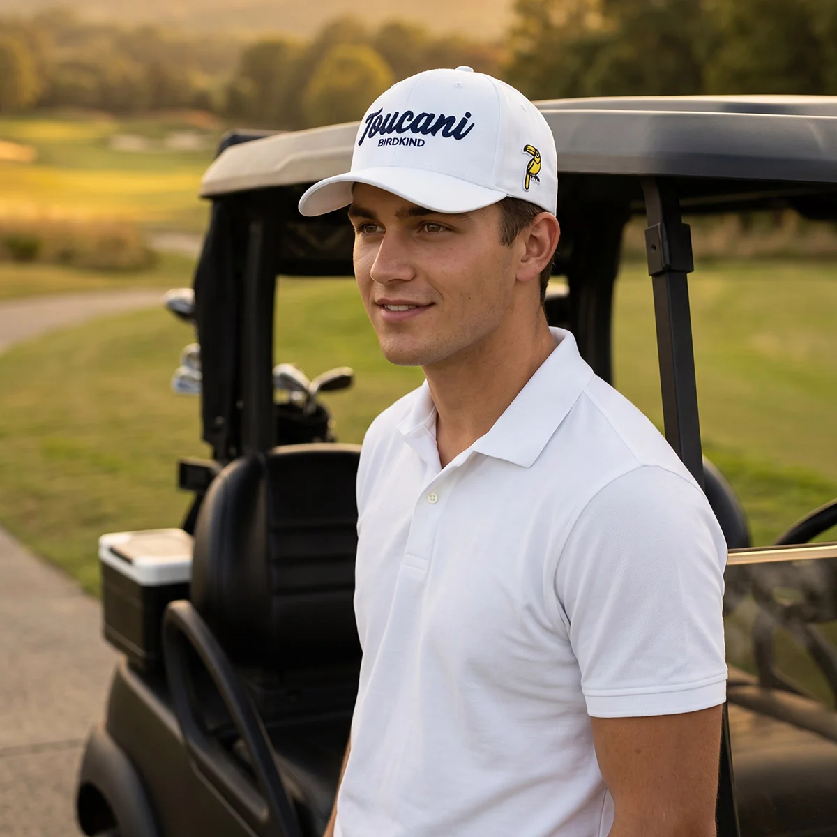 The White Fairway Elite Cap - Image 3