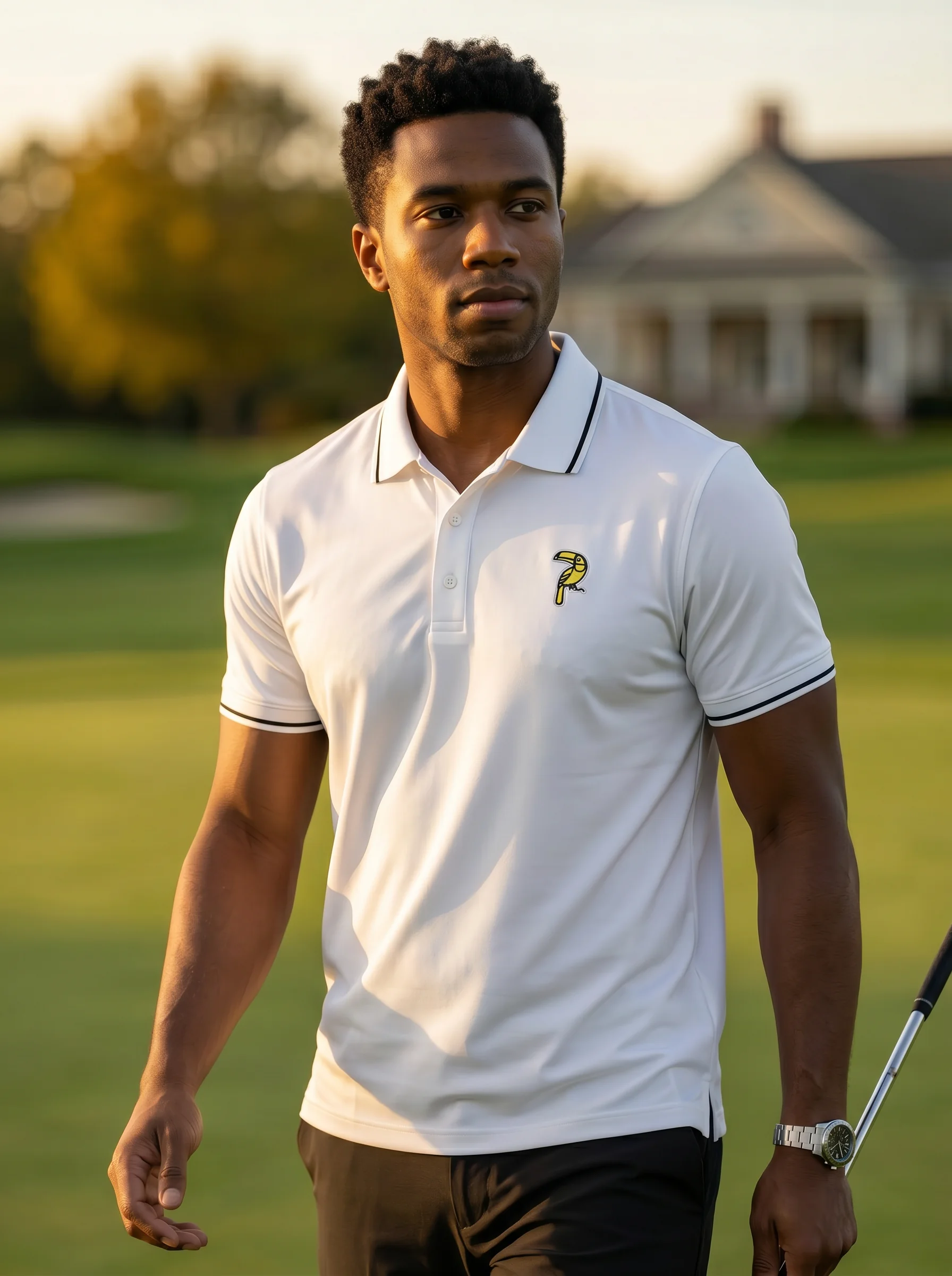 White Club Signature Polo - Image 3