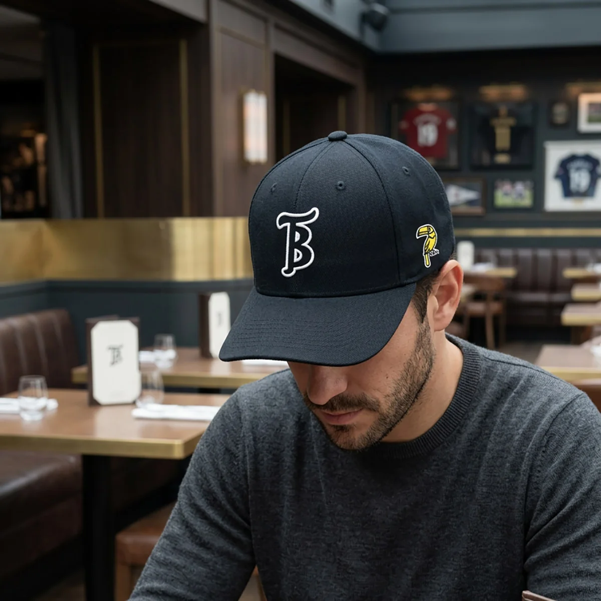 The Navy Blue Heritage Cap - Image 4