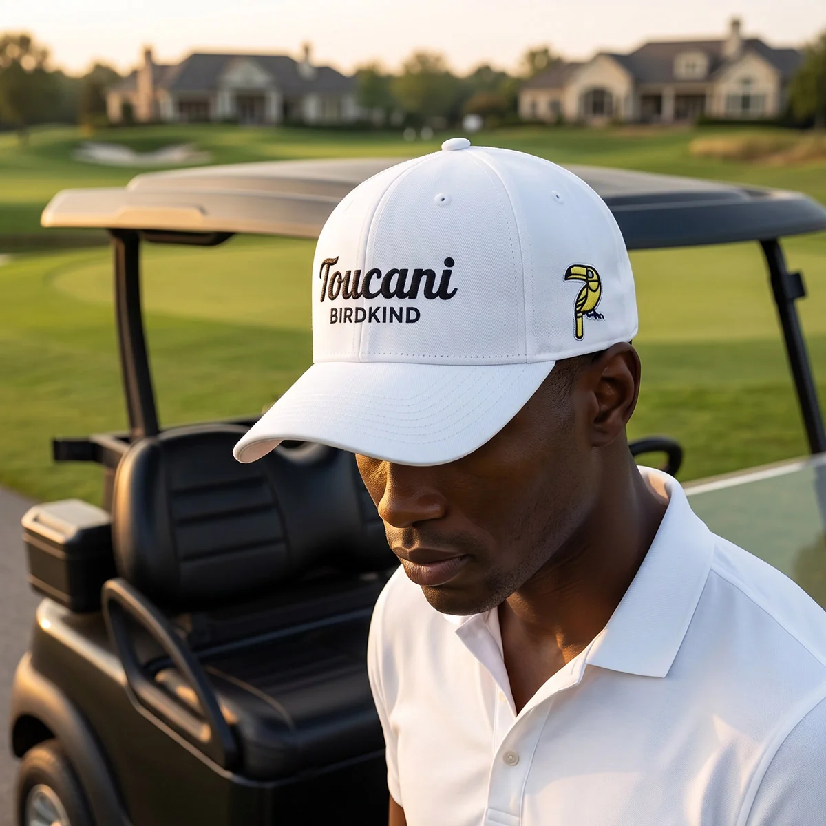 The White Fairway Elite Cap - Image 4
