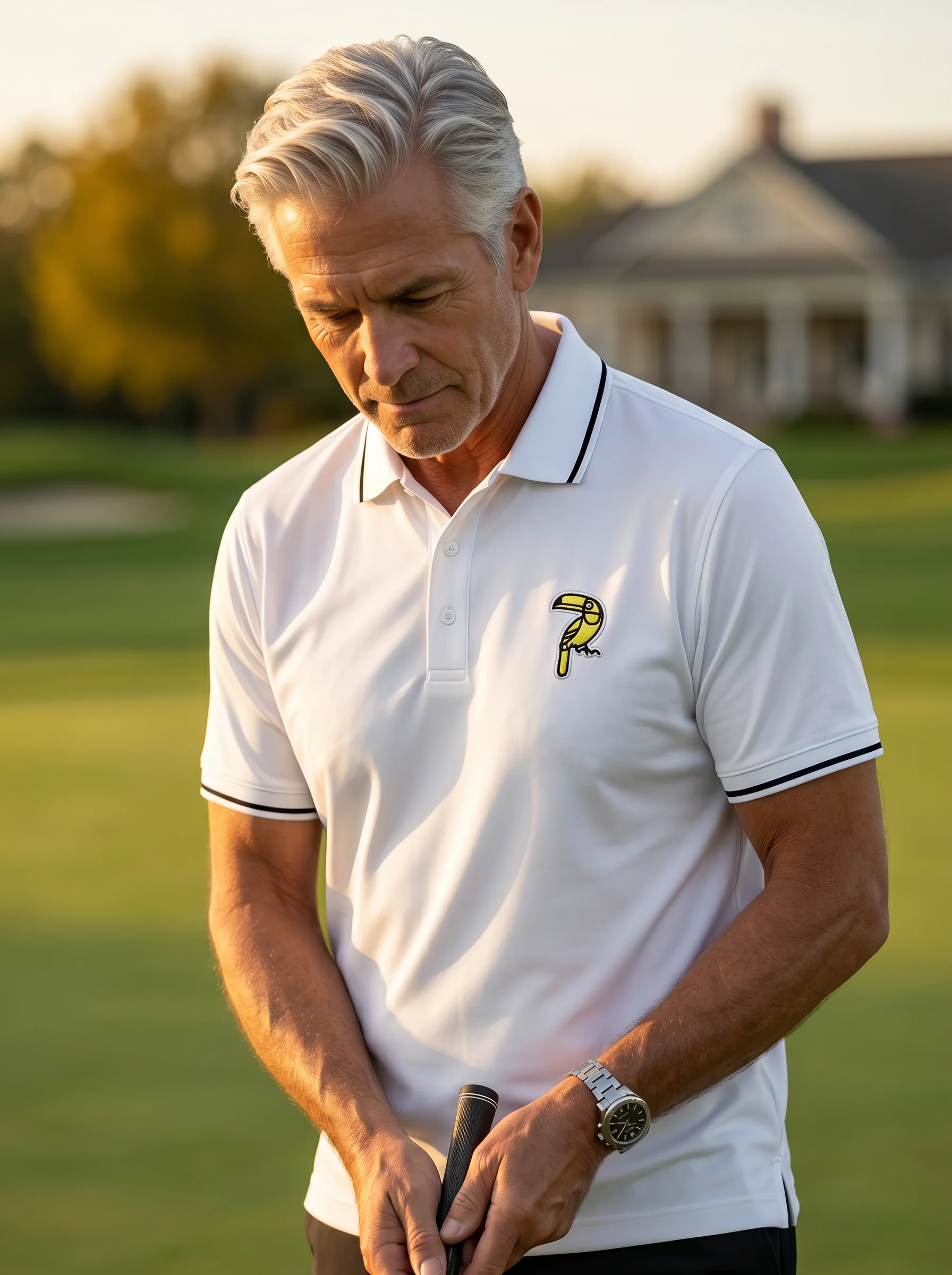 White Club Signature Polo - Image 4