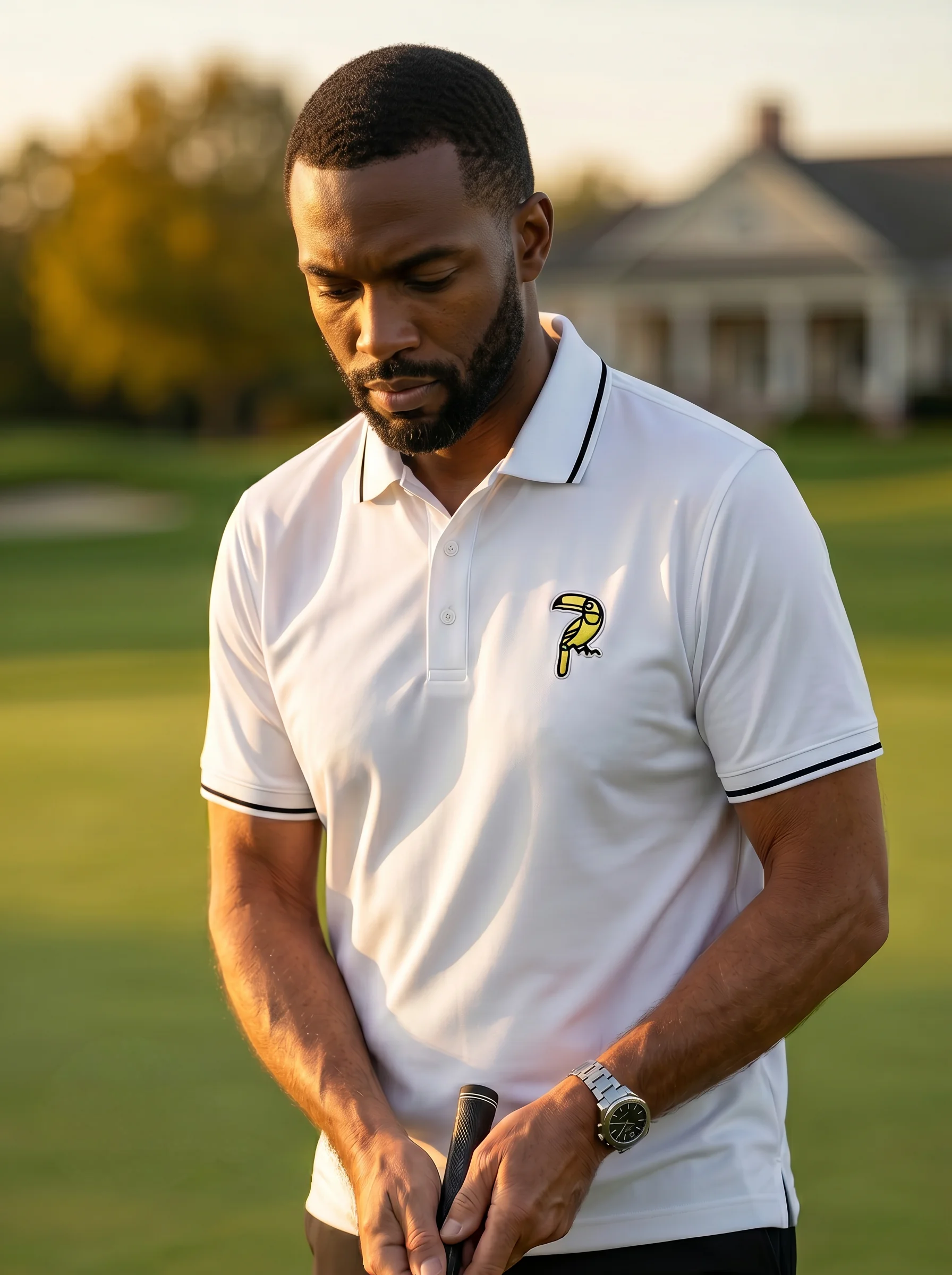 White Club Signature Polo - Image 5