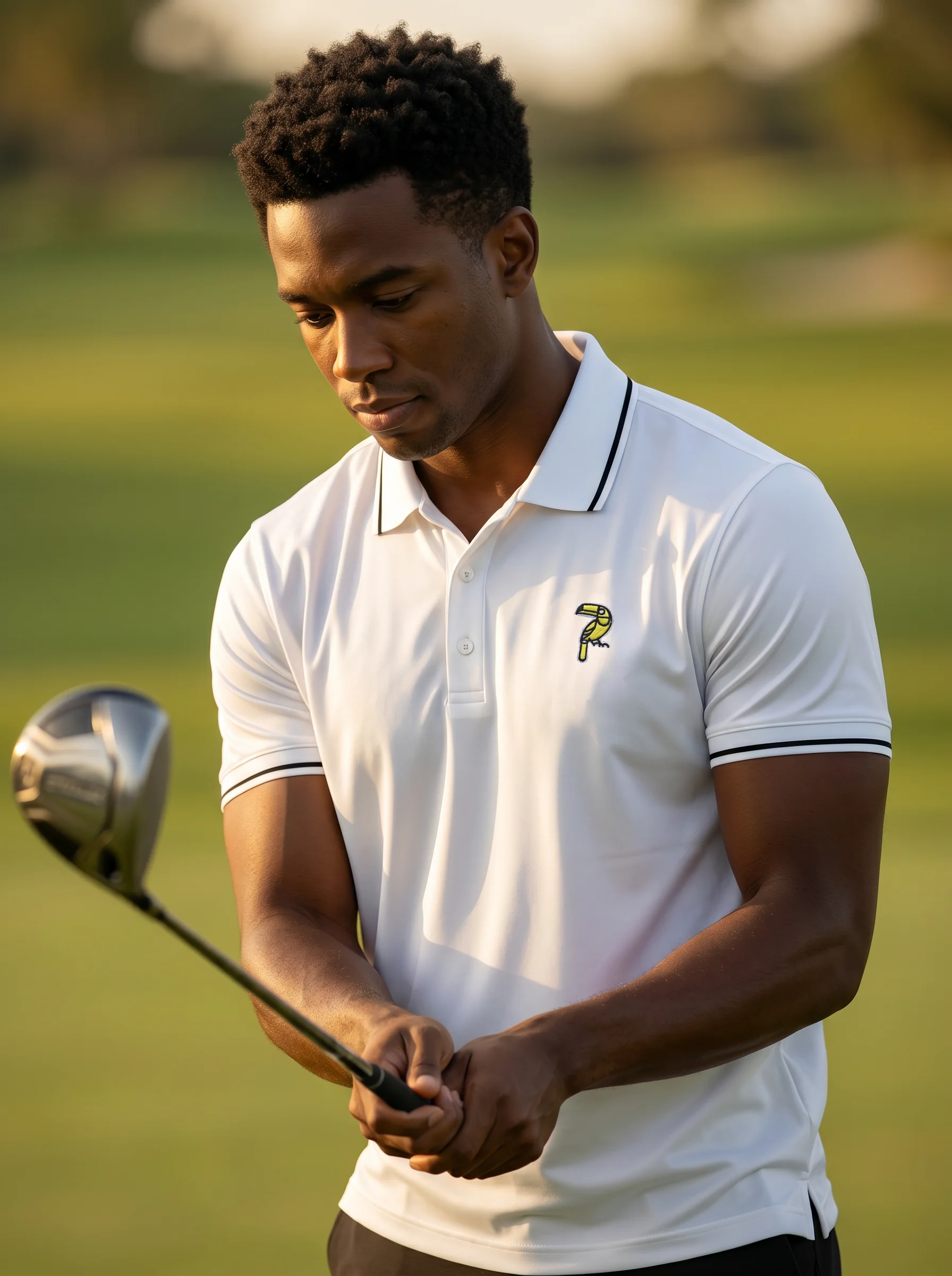 White Club Signature Polo - Image 6