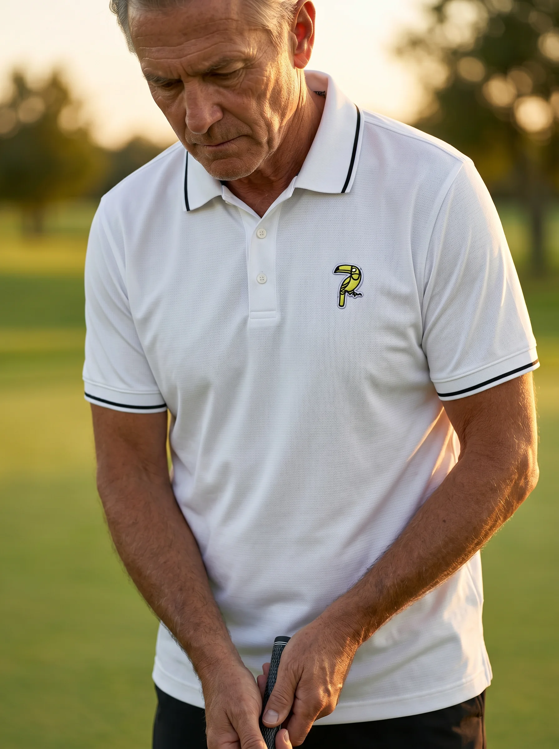 White Club Signature Polo - Image 7