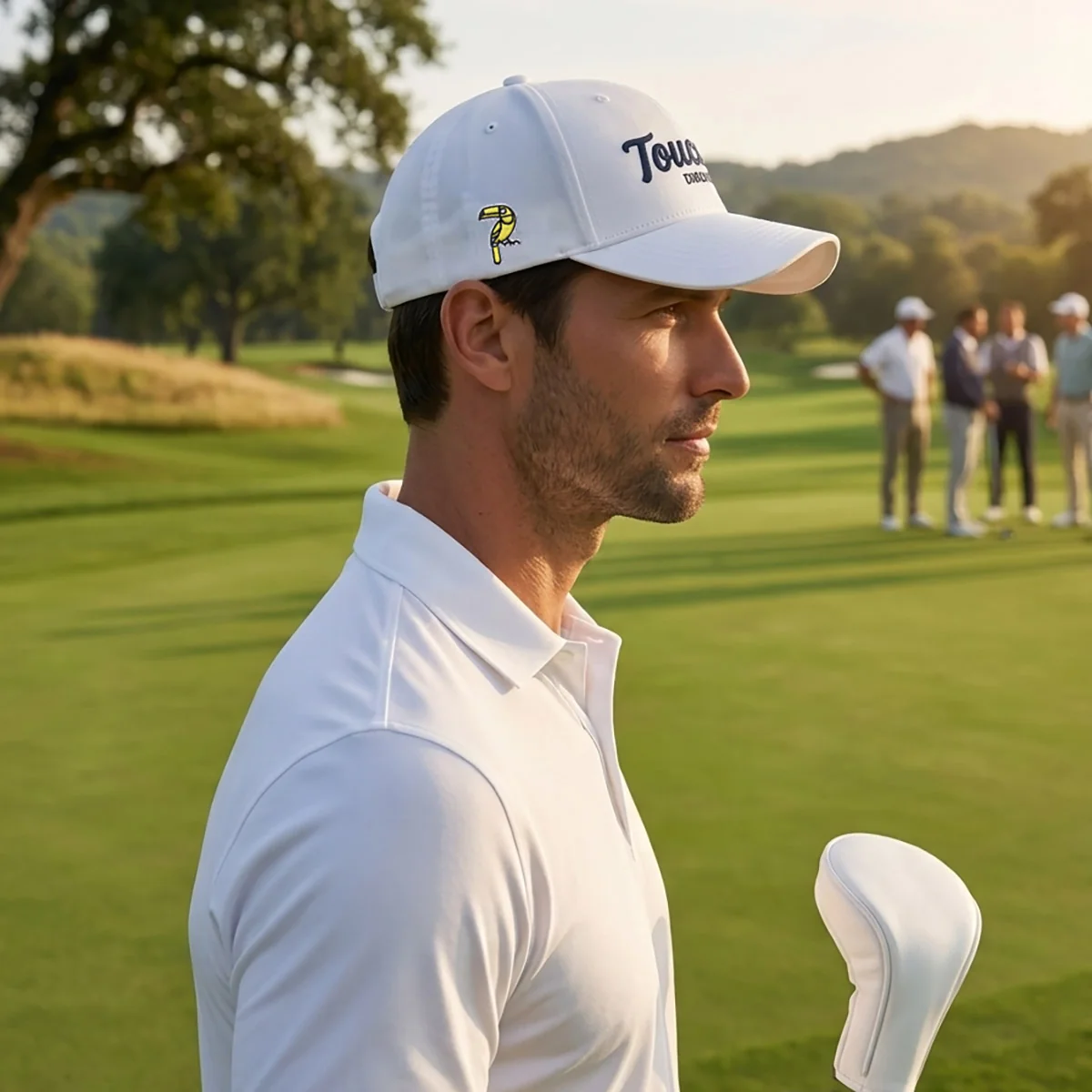 The White Fairway Elite Cap - Image 8