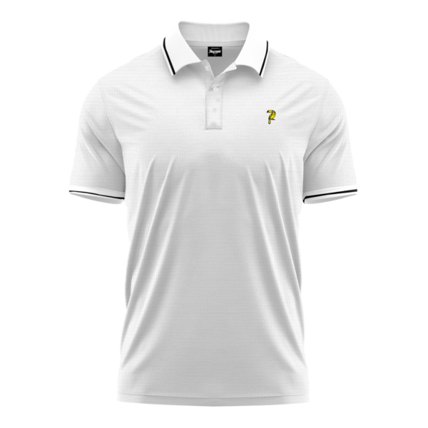 Polo White Club Signature