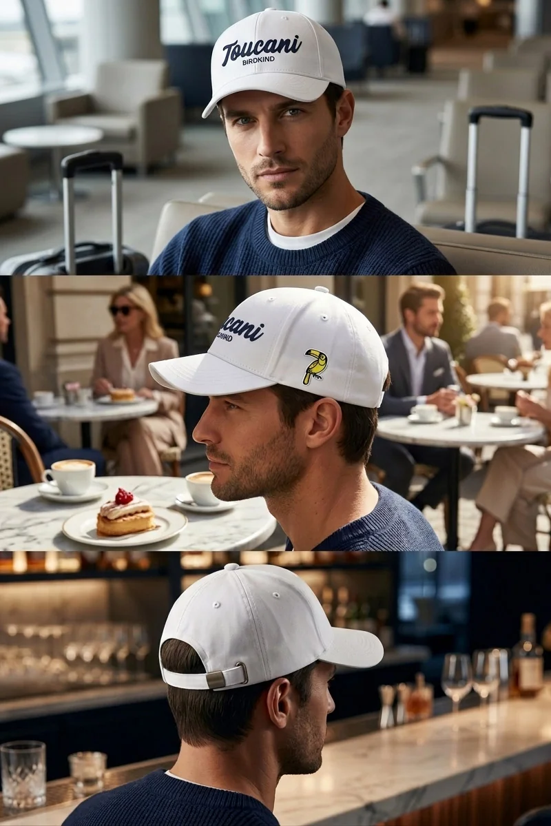 The White Fairway Elite Cap - Image 10