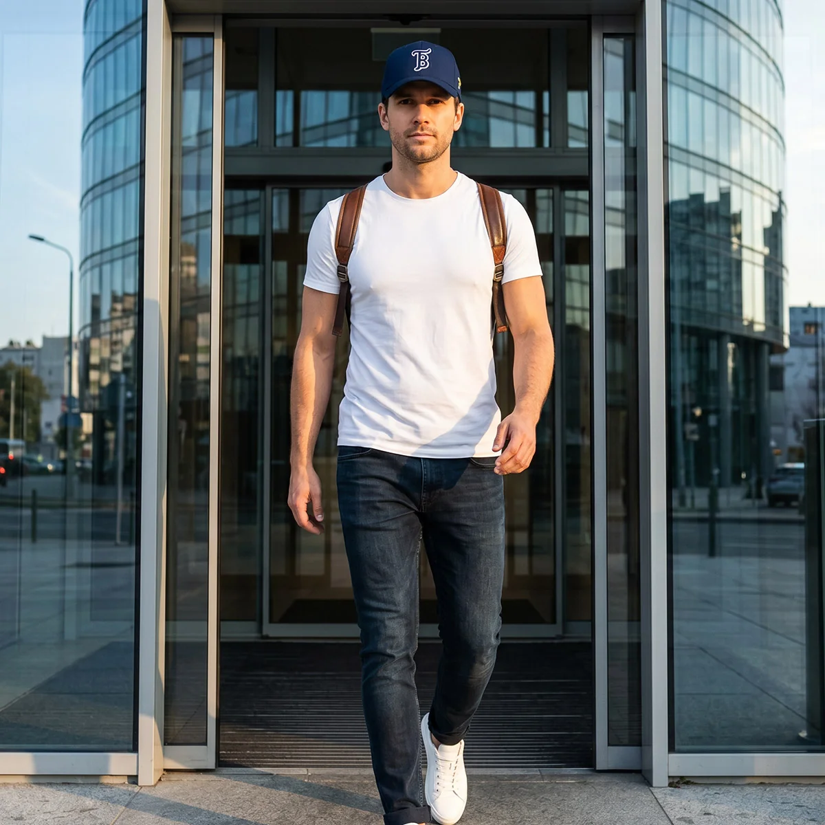 The Navy Blue Heritage Cap - Image 10