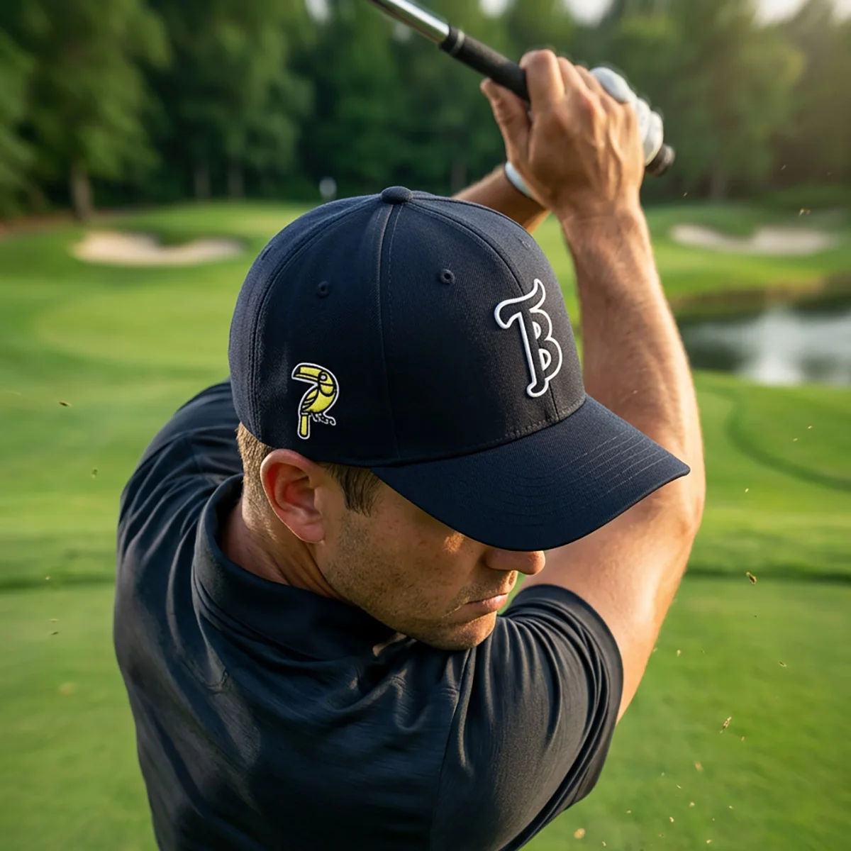 The Navy Blue Heritage Cap - Image 12