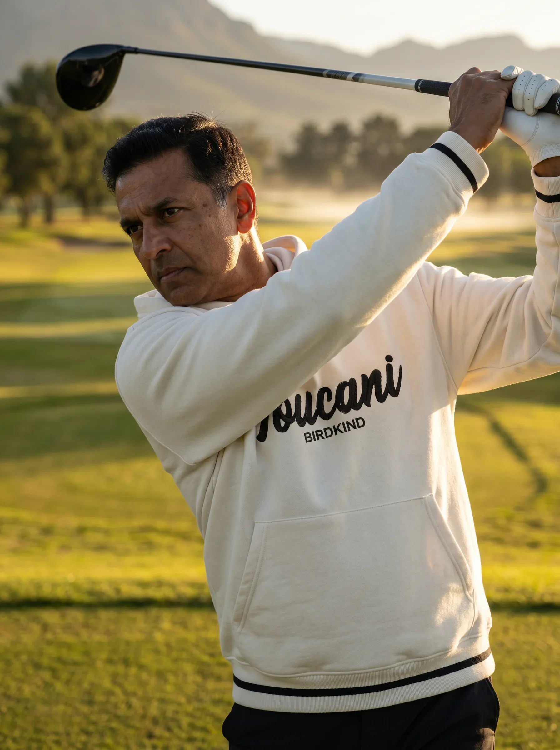 Albatross Foam White Hoodie - Image 12
