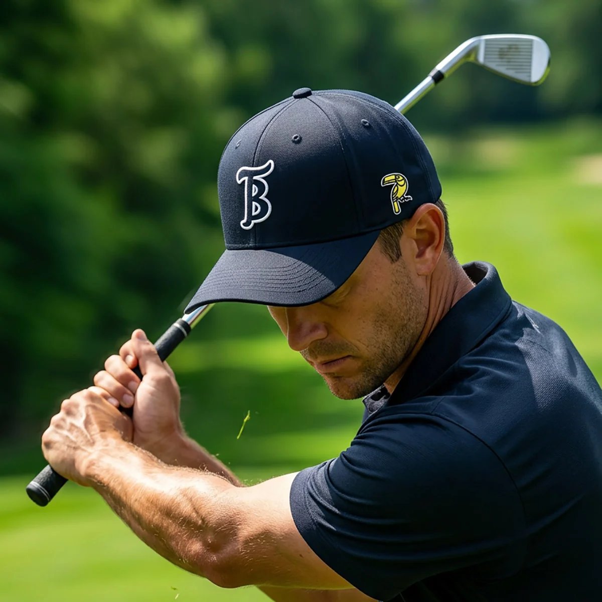 The Navy Blue Heritage Cap - Image 13