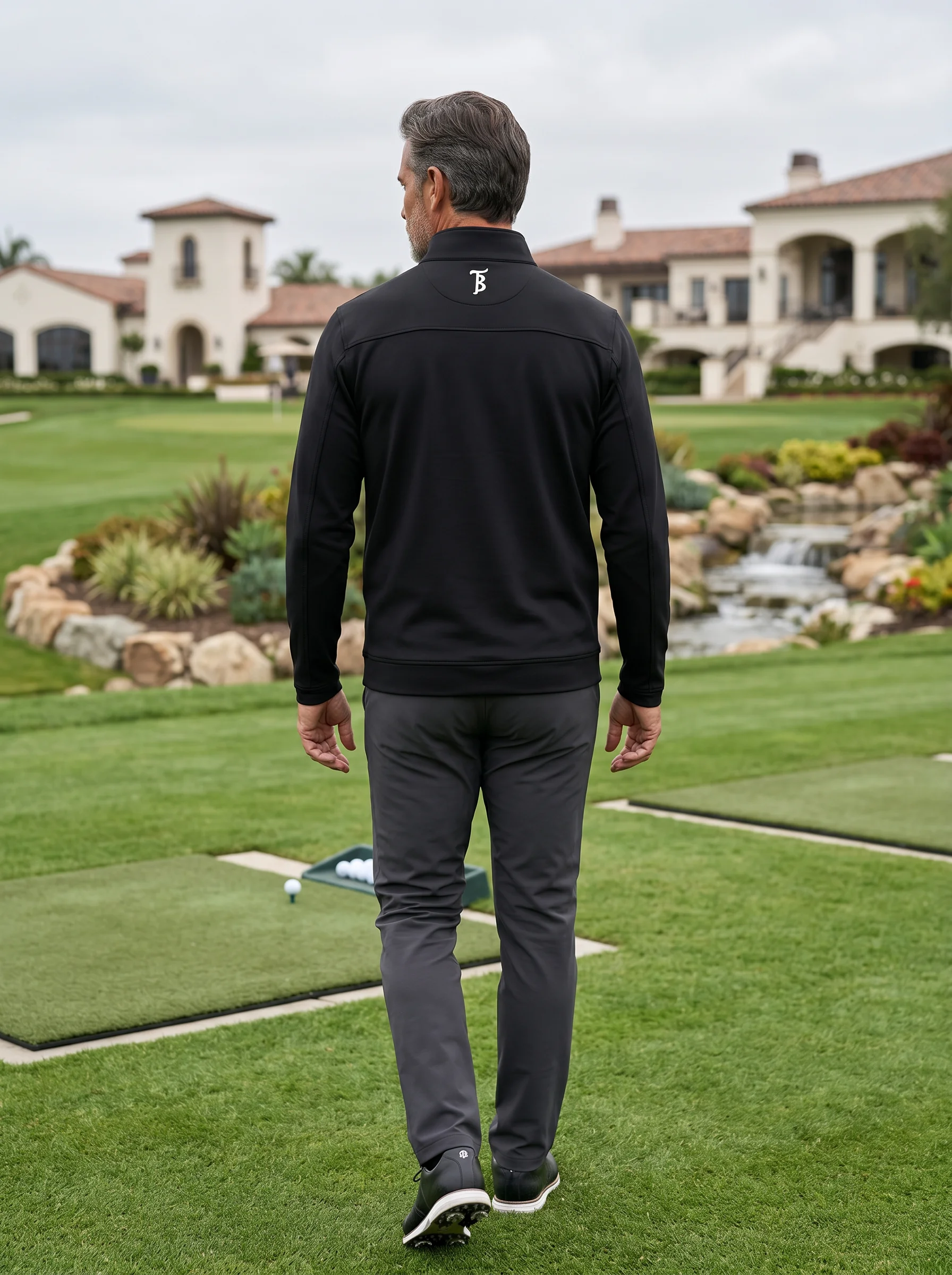 Black Aviator Quarter-Zip Pullover - Image 10