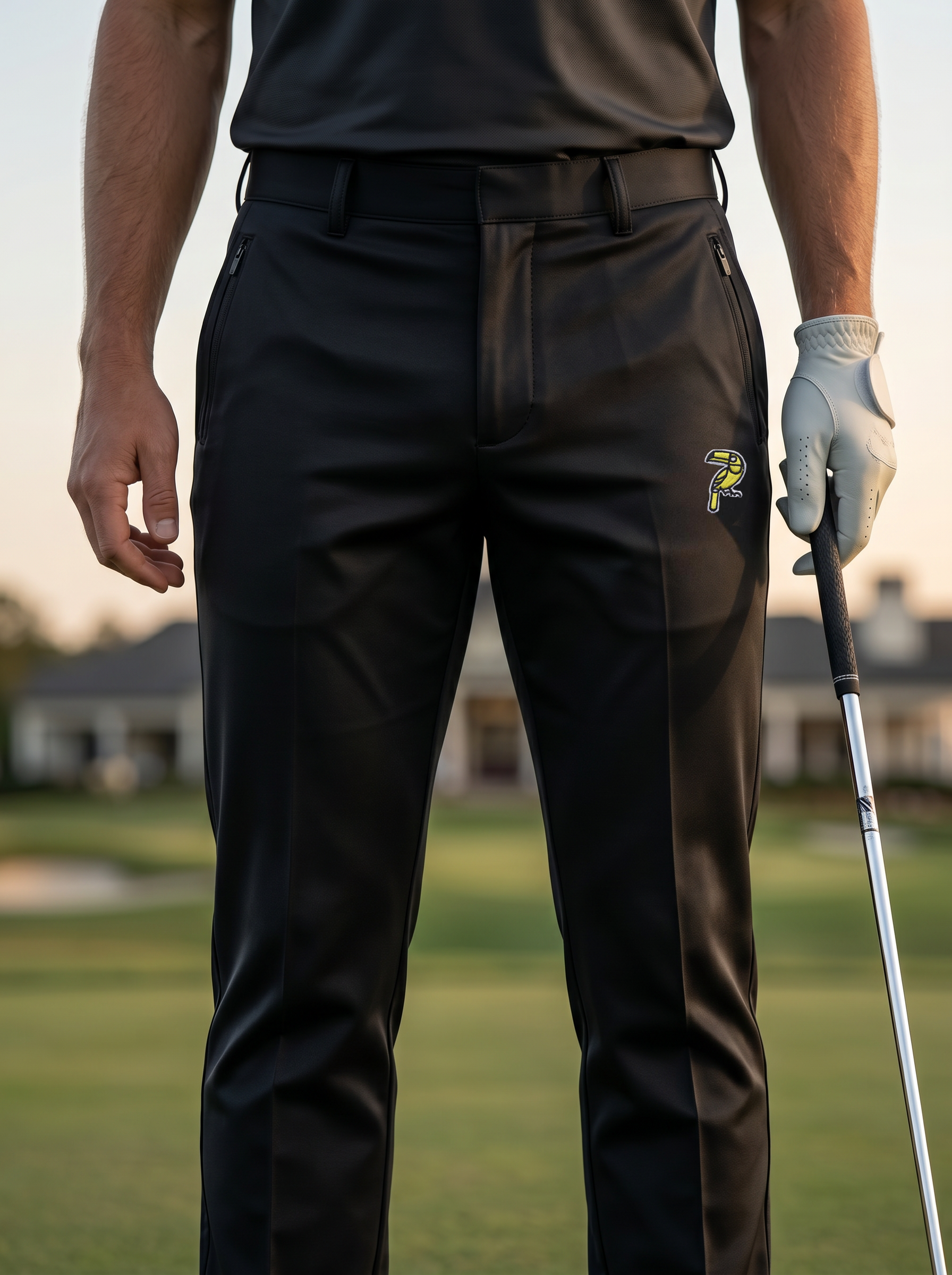 Pantalon Flight Club Noir – Image 4